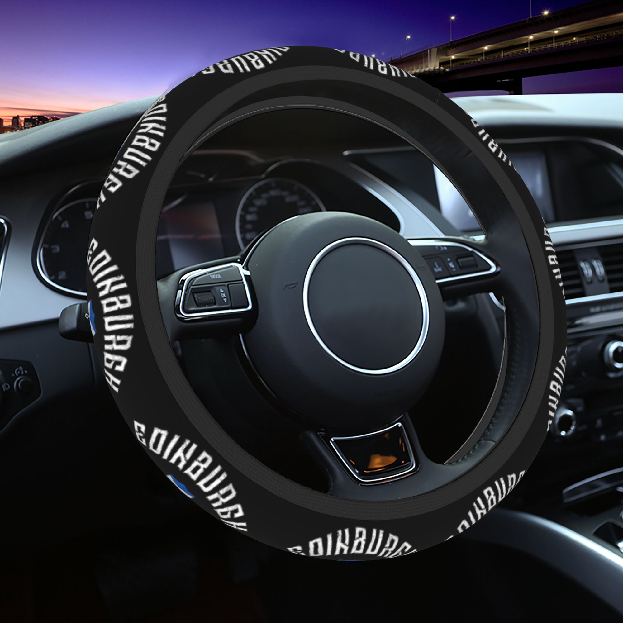 Car Accessories Edinburgh - Edinburgh Schottland Vereinigtes Königreich Auto-Lenkradbezug 38cm