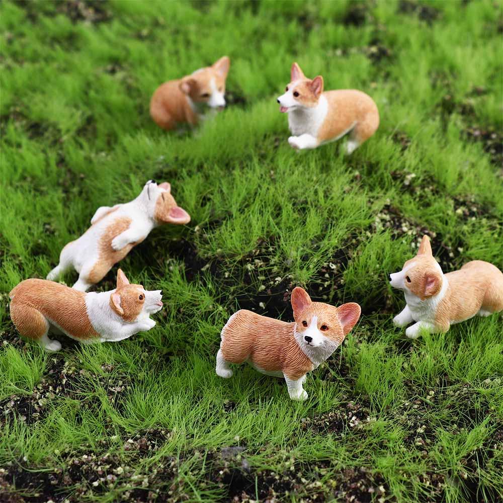Car Accessories Oman - Niedliche Simulation Hund Miniatur Figuren Mini