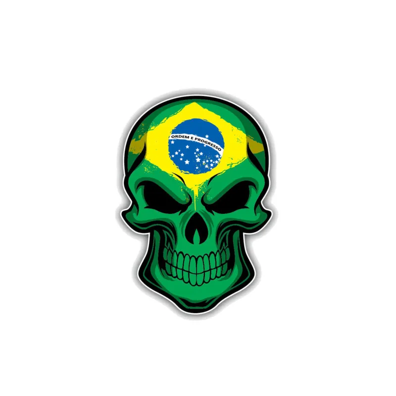 Car Accessories Quotes - Kreative Reflektierende Auto Aufkleber Brasilien Flagge