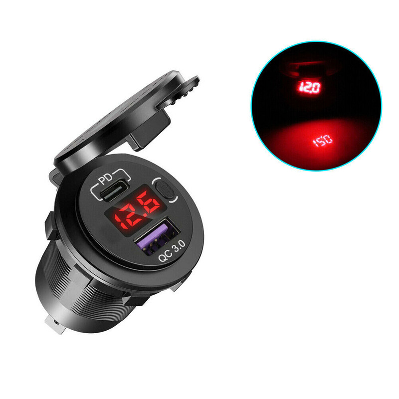 Car Accessories Qc - Tragbare QC 3.0 + PD Dual