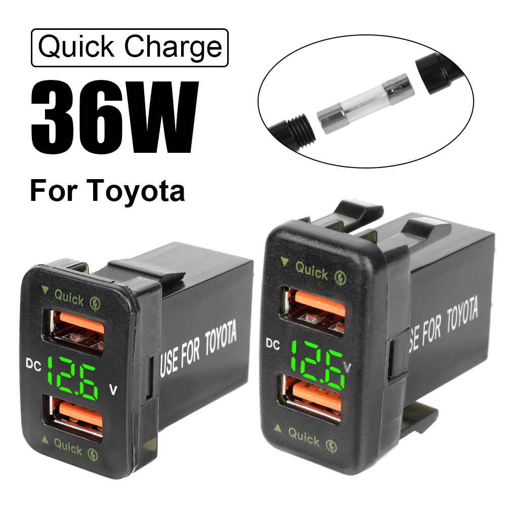 Car Accessories Qc - LED Auto Zubehör Power Adapter Für