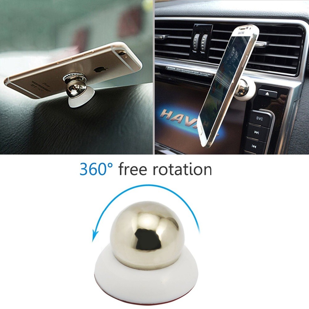 Car Accessories Qc - 360-Grad-Auto-Handyhalterung Magnetischer Kfz-Handyständer Zubehör