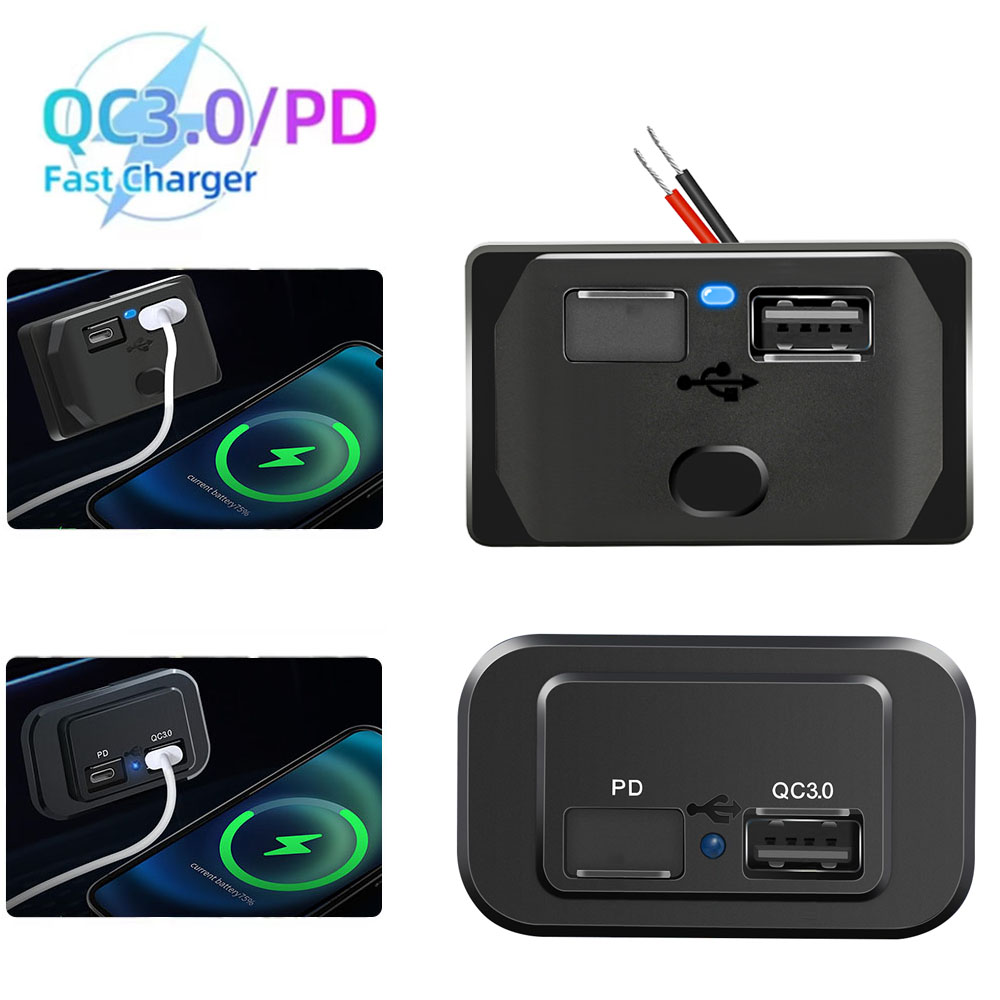 Car Accessories Qc - 12V-24V USB Schnelle Auto Ladegerät Steckdose