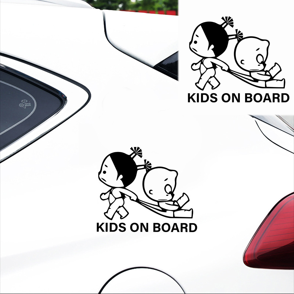 Car Accessories For Night Driving - 1pc Auto Reflektierende Aufkleber Baby an