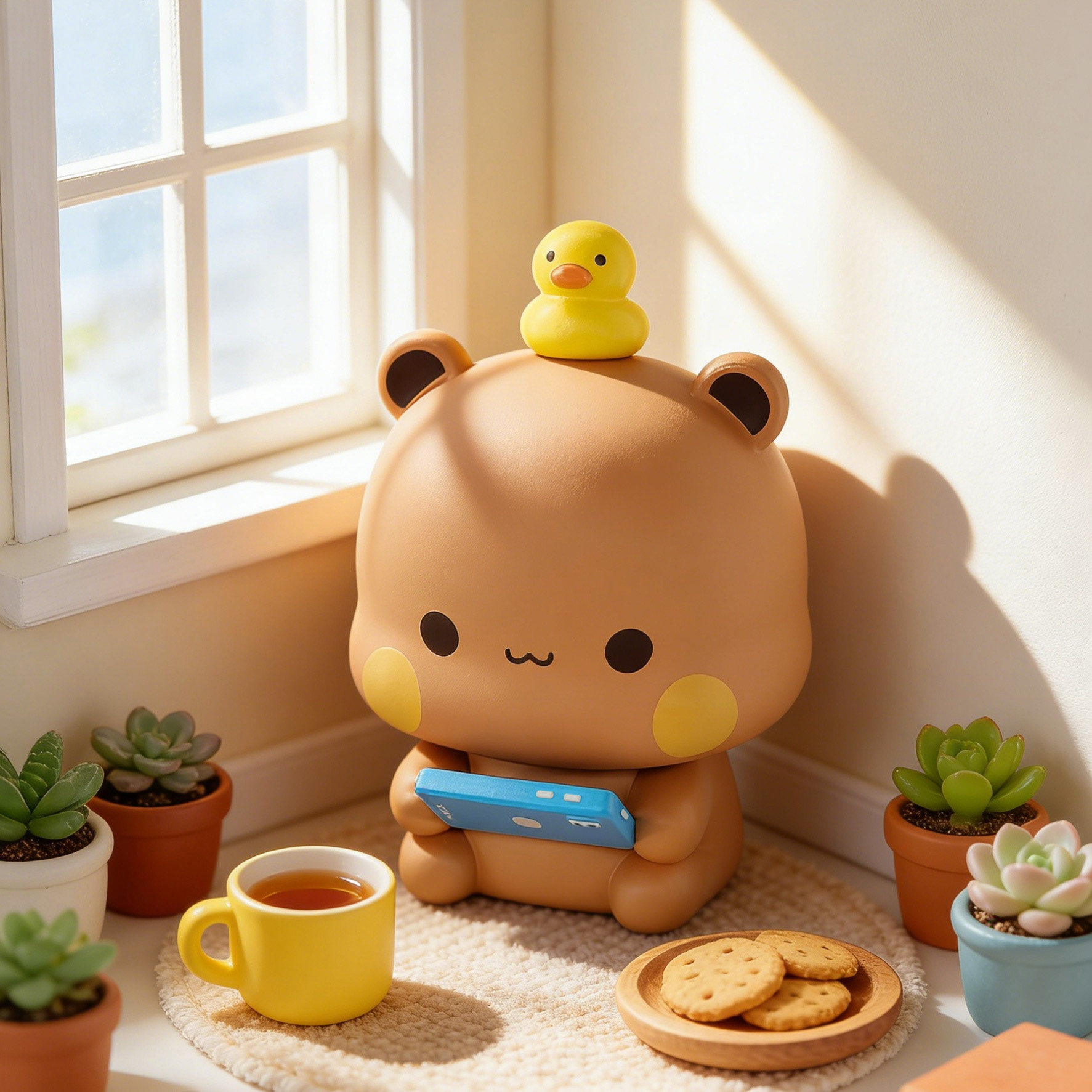 Car Accessories Oman - Original Dudu und Bubu Blindbox-Serie: „Busy