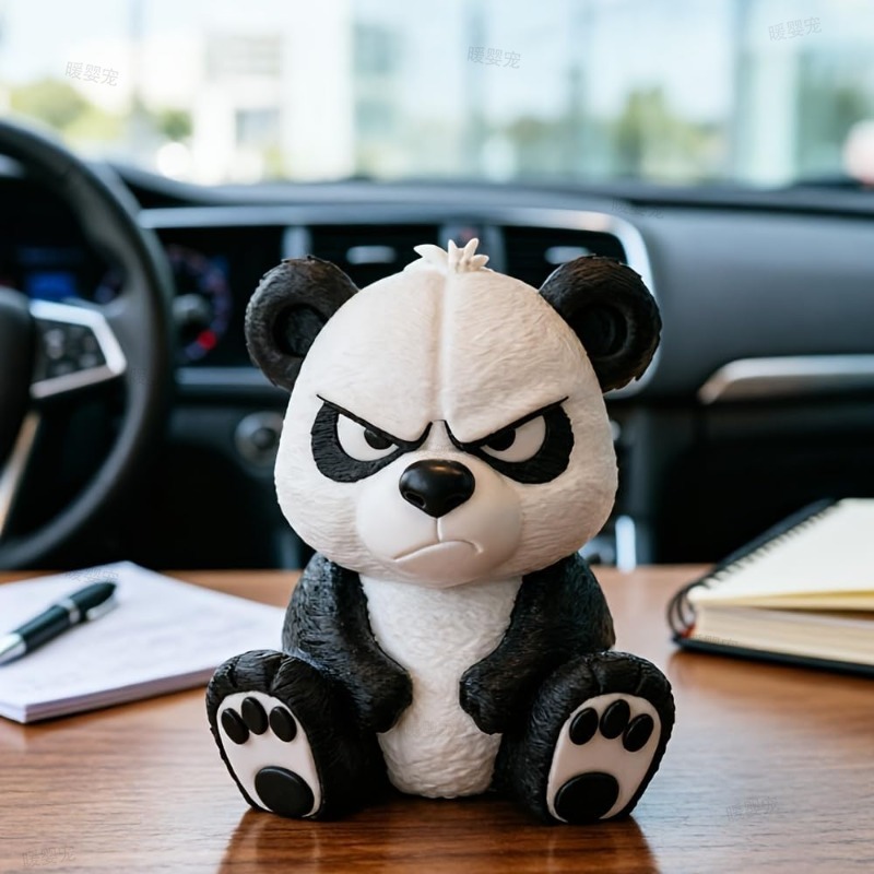 3D Auto-Figur Reizbarer Panda  – Car Accessories Oman Bewertung und Preis