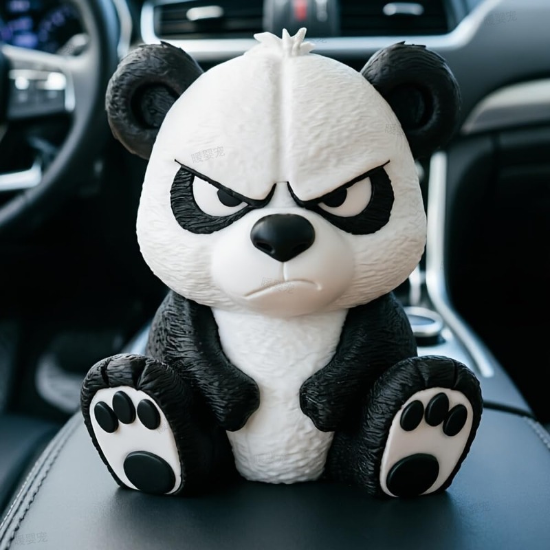 3D Auto-Figur Reizbarer Panda  – Car Accessories Oman Bewertung und Preis