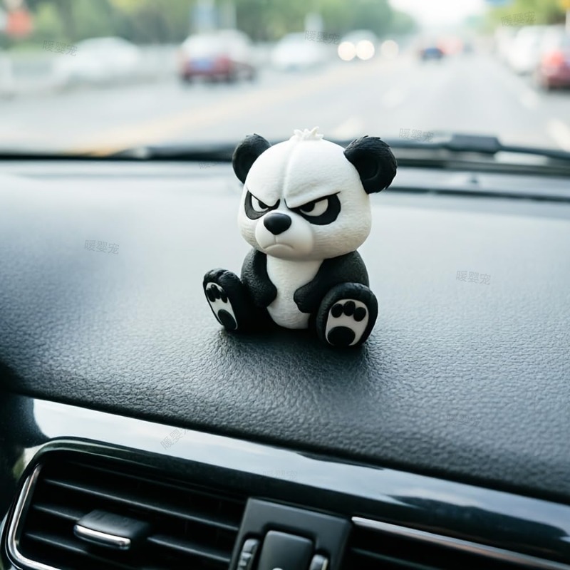 3D Auto-Figur Reizbarer Panda  – Car Accessories Oman Bewertung und Preis