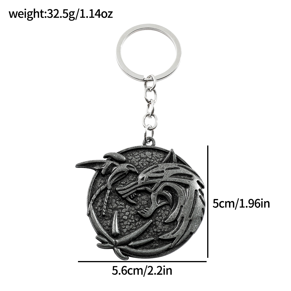 Vintage Wolfskopf-Schlüsselanh – Car Accessories Gifts For Men Bewertung und Preis