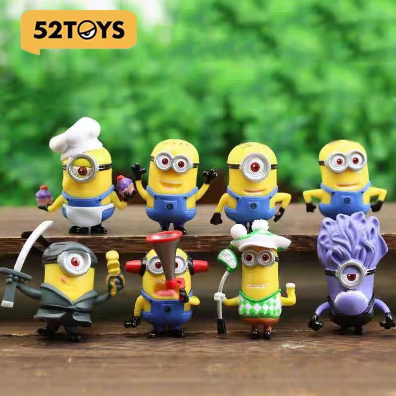 8 Stück/1 Set 52TOYS Minions C – Car Accessories Oman Bewertung und Preis
