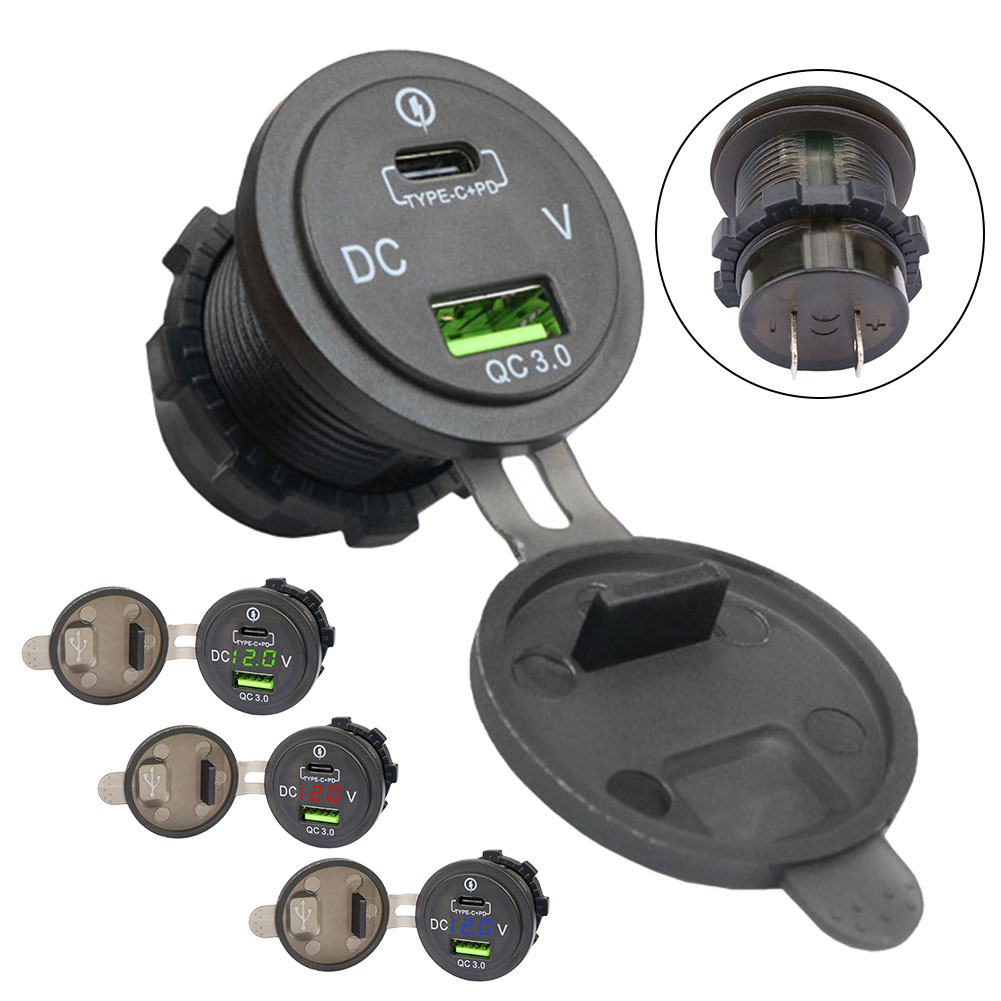 LED-Steckdose QC 3.0 Steckdose – Car Accessories Qc Bewertung und Preis
