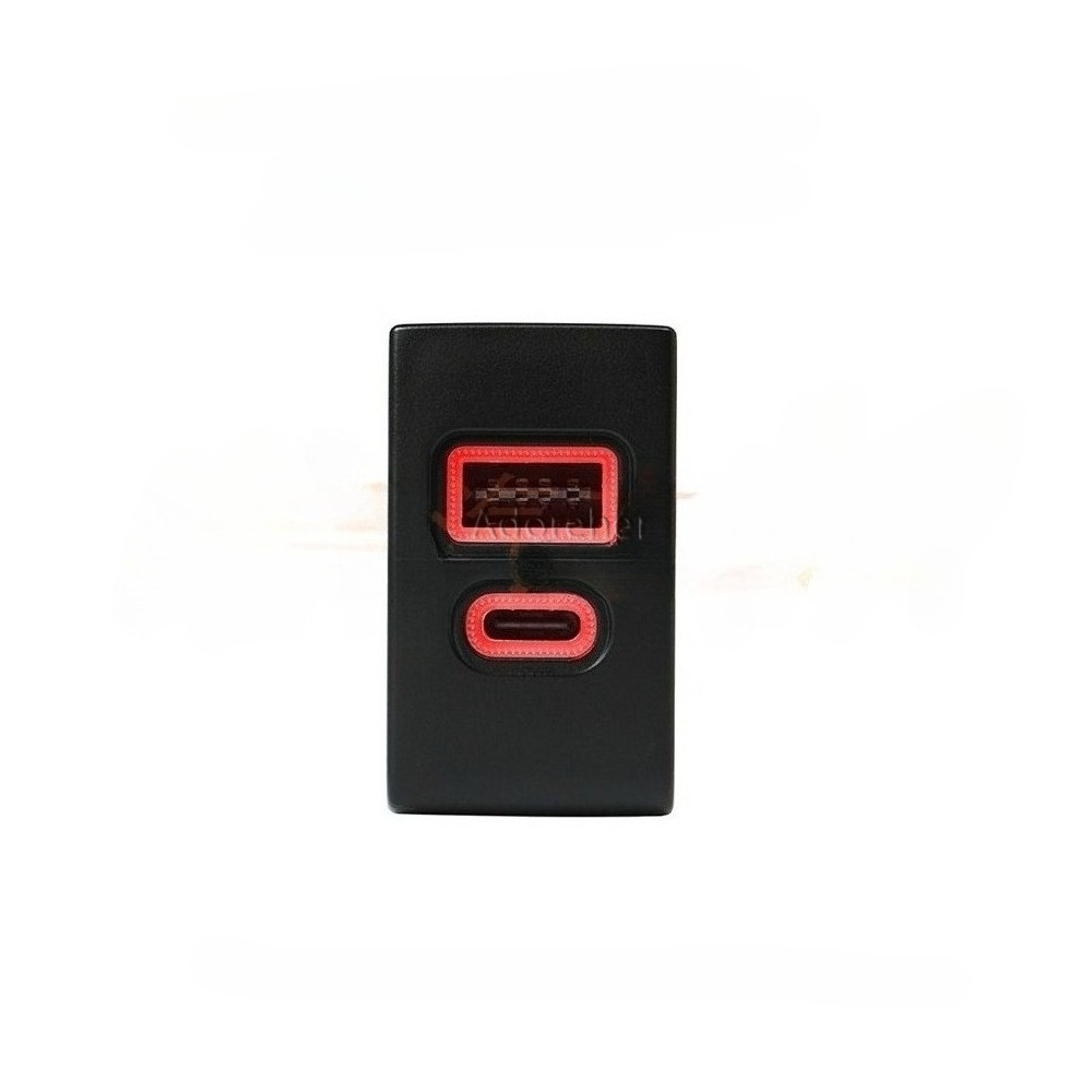1PC Auto USB QC 3,0 Typ C Tele – Car Accessories Qc Bewertung und Preis