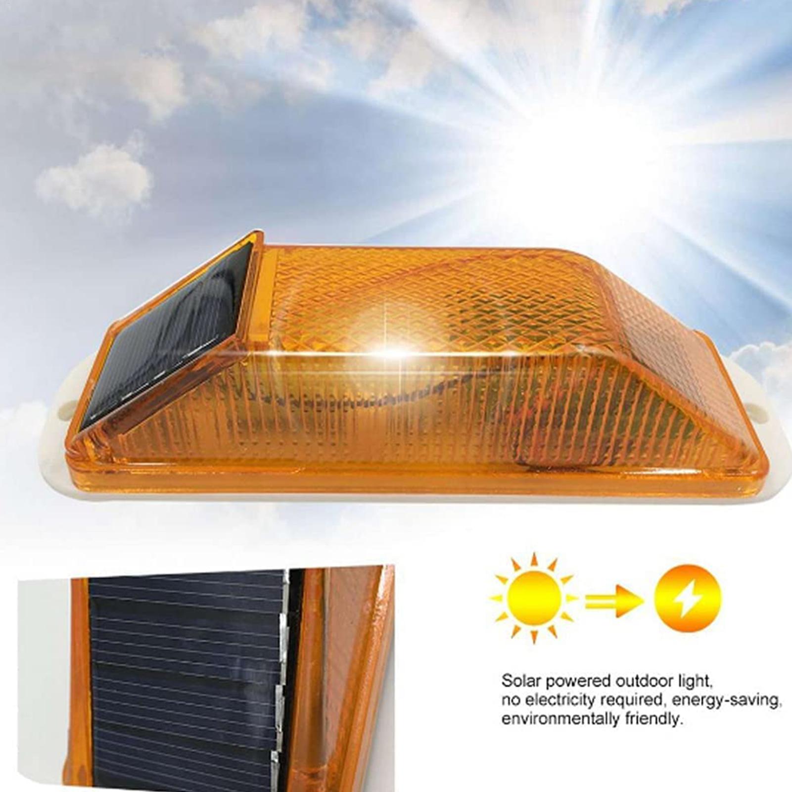 LED Solar-Warnleuchte für Nach – Car Accessories For Night Driving Bewertung und Preis