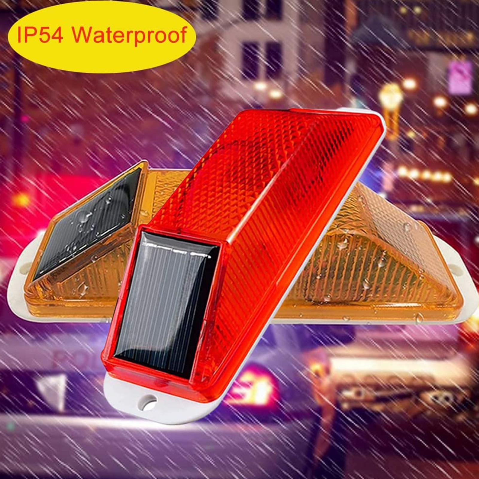 LED Solar-Warnleuchte für Nach – Car Accessories For Night Driving Bewertung und Preis