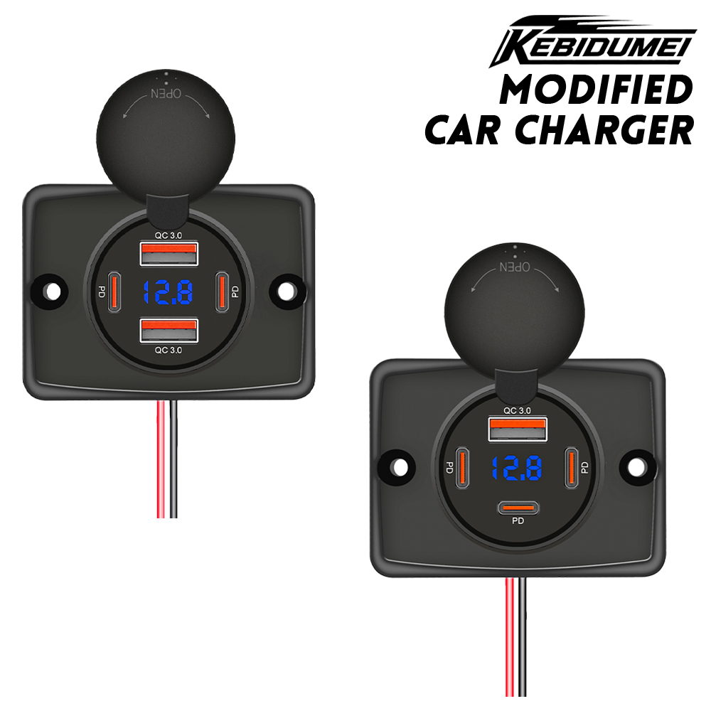 KEBIDUMEI PD+QC 4 Ports Autola – Car Accessories Qc Bewertung und Preis
