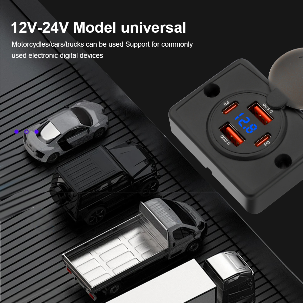KEBIDUMEI PD+QC 4 Ports Autola – Car Accessories Qc Bewertung und Preis