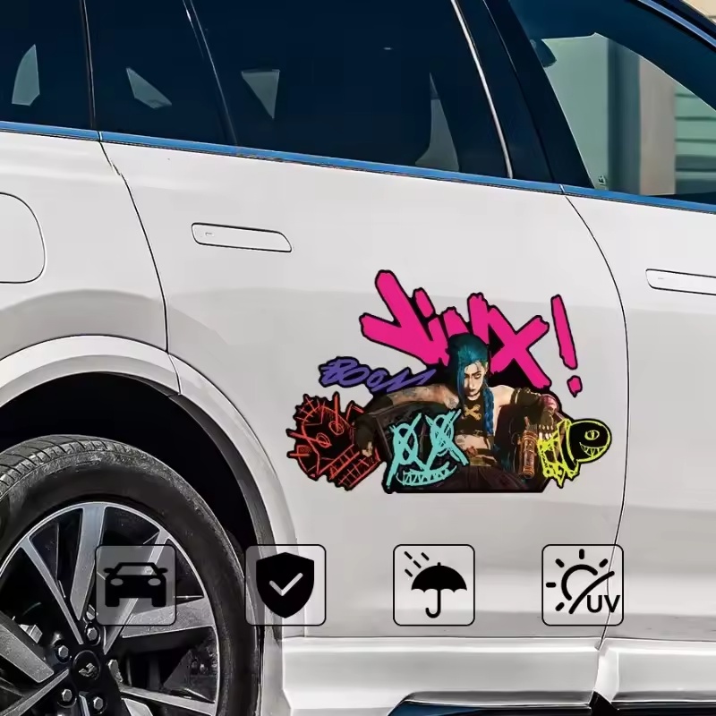 Arcane Jinx Graffiti Reflektie – Car Accessories Quotes Bewertung und Preis