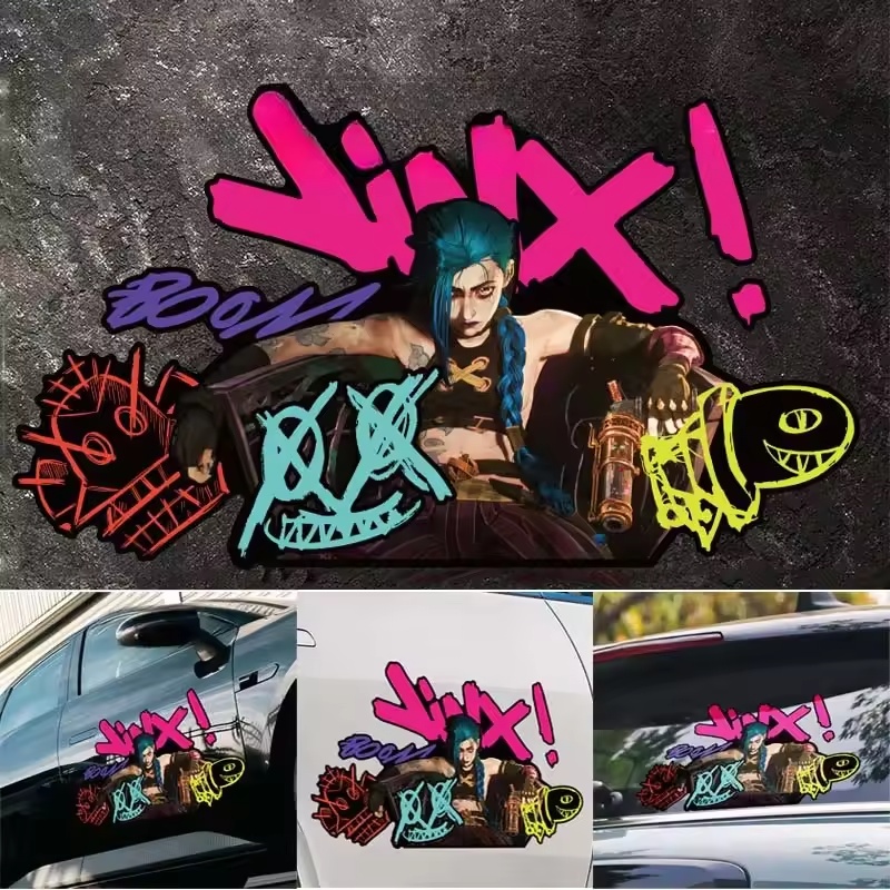 Arcane Jinx Graffiti Reflektie – Car Accessories Quotes Bewertung und Preis