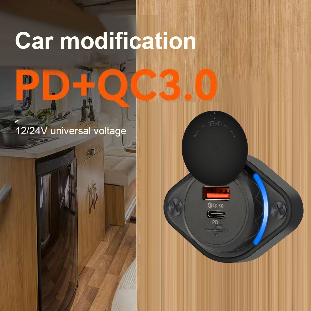 ZHIYU QC 3.0 Dual-USB-Ladegerä – Car Accessories Qc Bewertung und Preis
