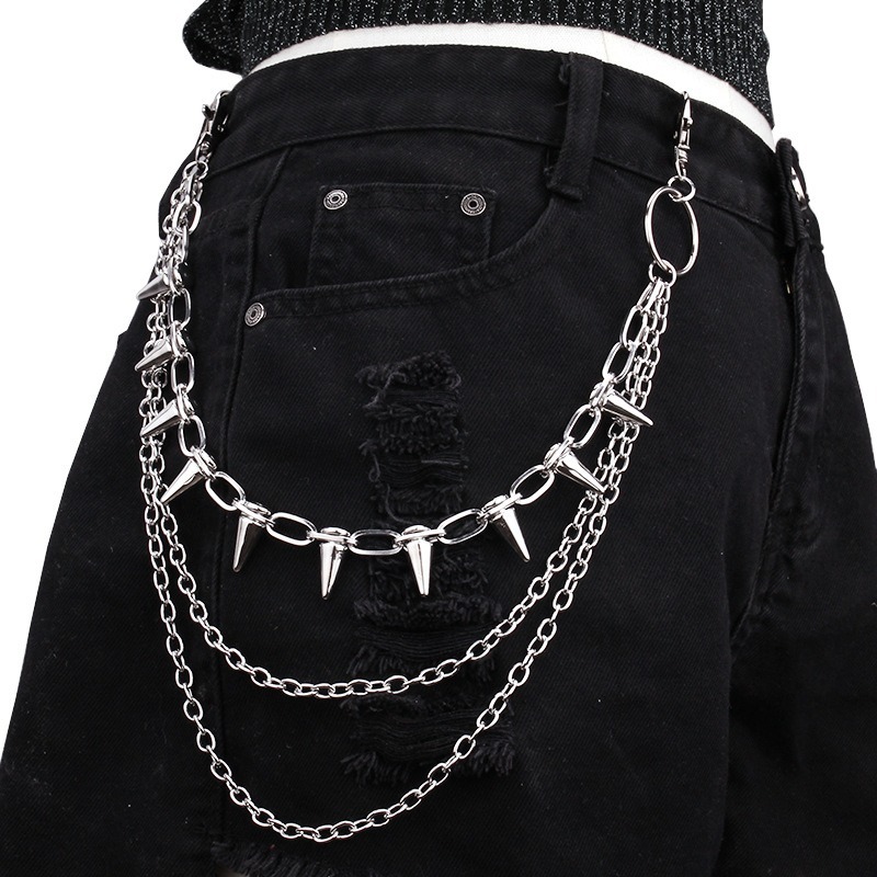 Hip Hop Punk Rock Metall Hosen – Car Accessories Gifts For Men Bewertung und Preis