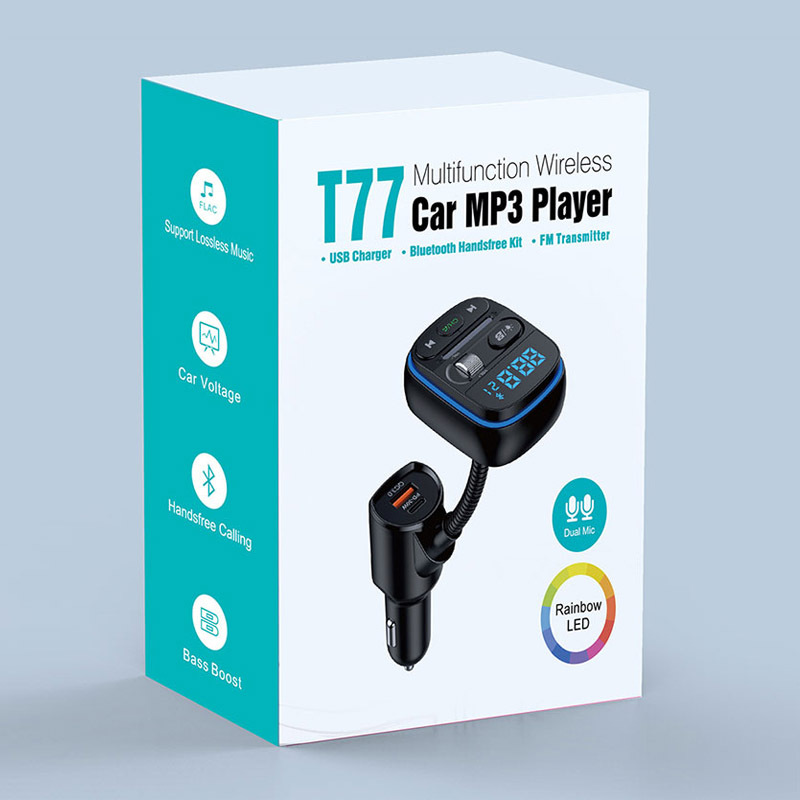T77 Bluetooth 5.0 FM-Transmitt – Car Accessories Qc Bewertung und Preis
