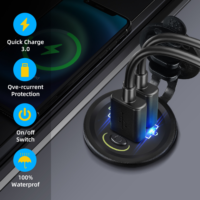 Qc3.0 36w Auto USB-Ladegerät A – Car Accessories Qc Bewertung und Preis